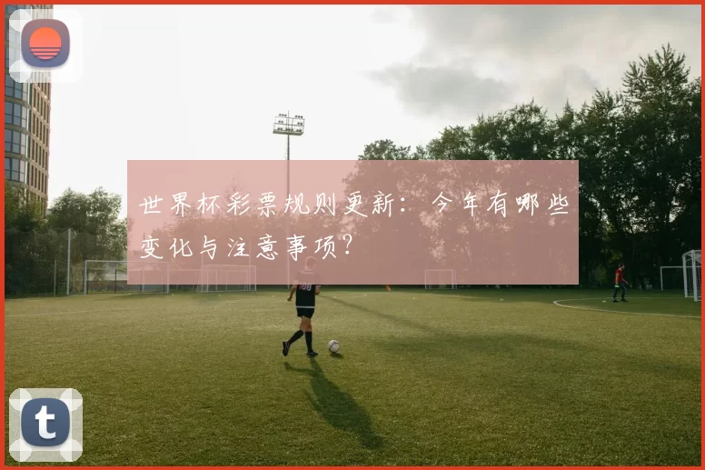 世界杯彩票规则更新:今年有哪些变化与注意事项?
